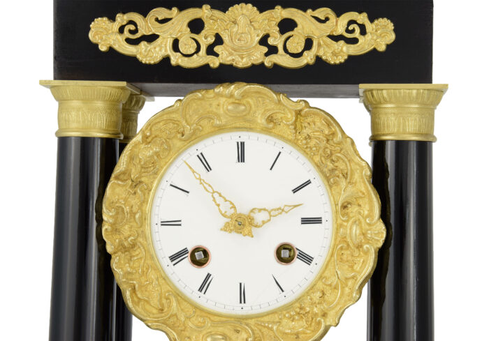 Pendule portique de style Empire d'époque Napoléon III – Bild 6