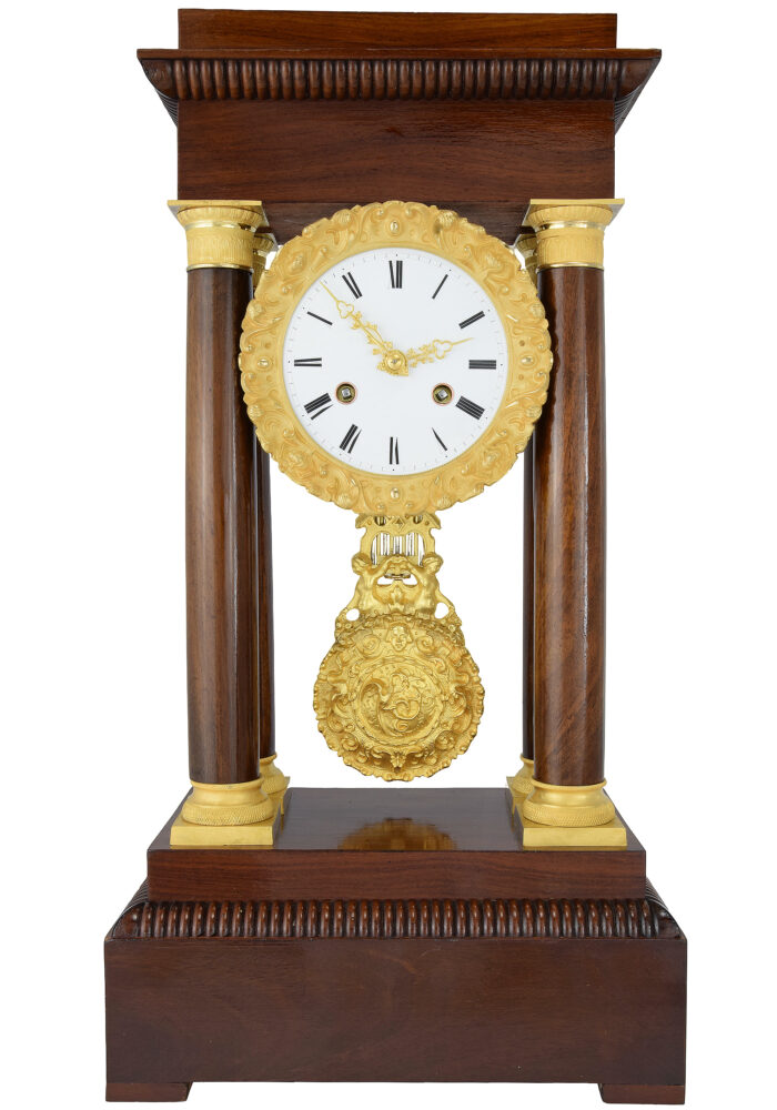 Pendule portique d'époque Charles X 1850 – Bild 5