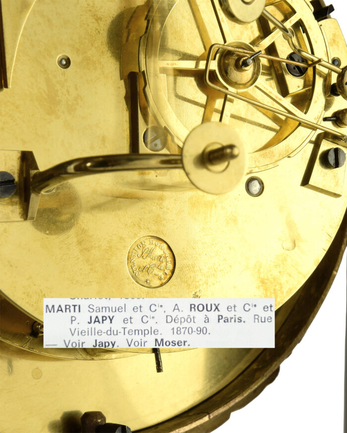 Pendule portique d'époque Charles X 1850 – Bild 11