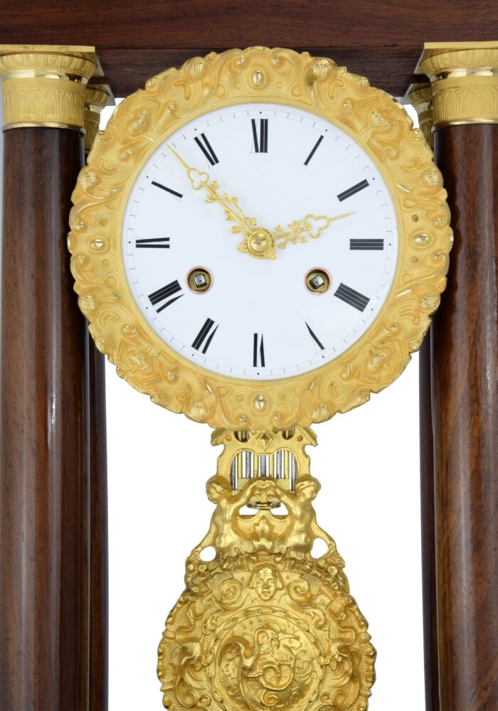 Pendule portique d'époque Charles X 1850 – Bild 9