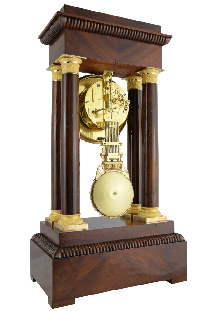 Pendule portique d'époque Charles X 1850 – Bild 10
