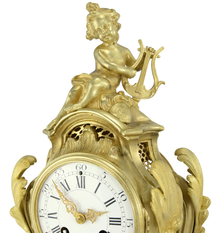 Pendule cartel Louis XV XIXème – Image 6