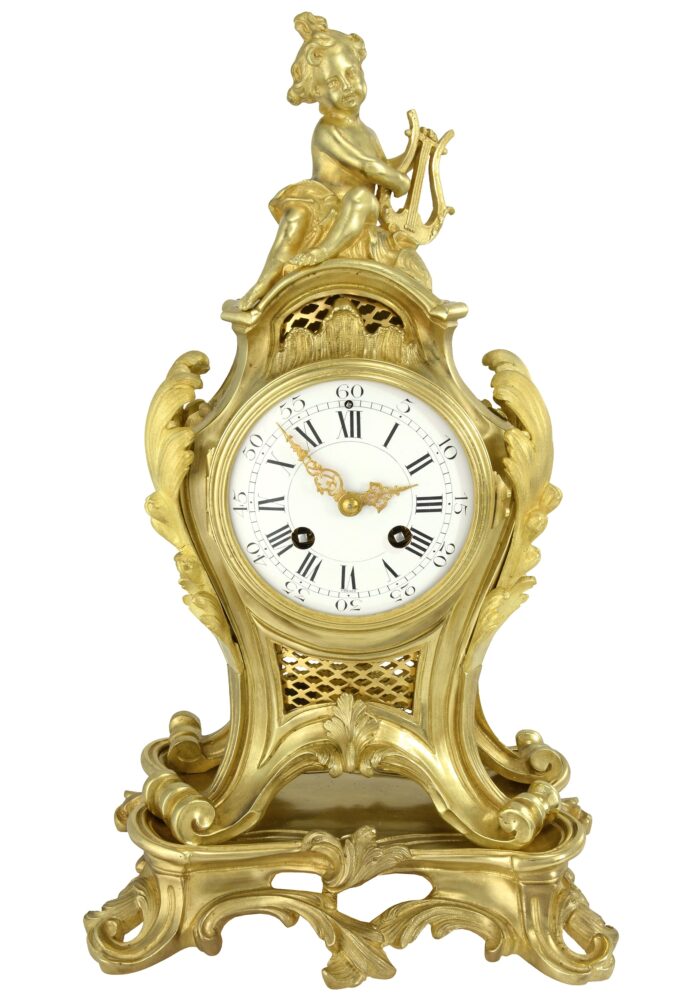 Pendule cartel Louis XV XIXème – Image 4