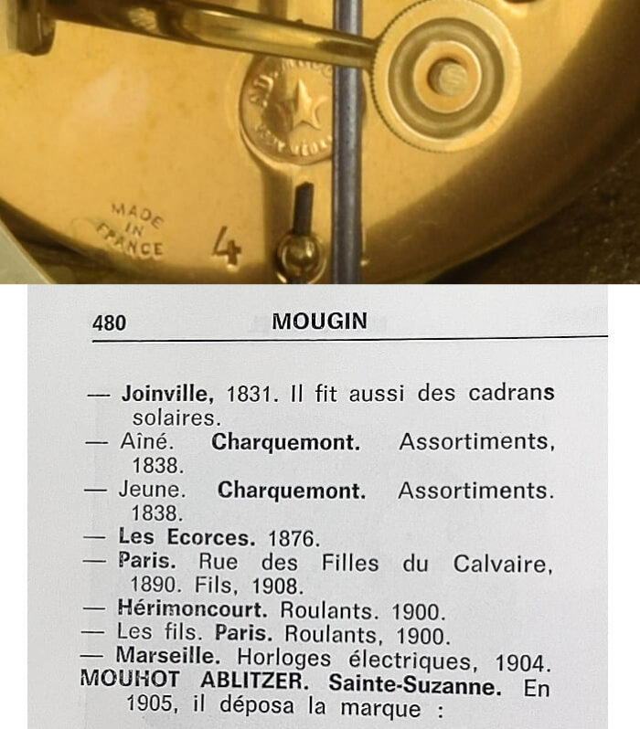 Pendule cartel Louis XV XIXème – Image 9