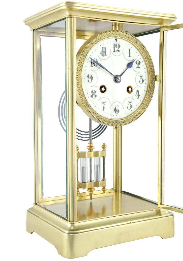 Pendule cage en verre Horloger : Vinventi et Cie 1860 – Image 5