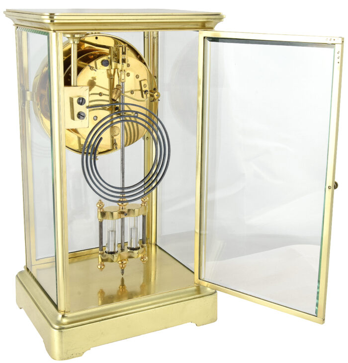 Pendule cage en verre Horloger : Vinventi et Cie 1860 – Image 7