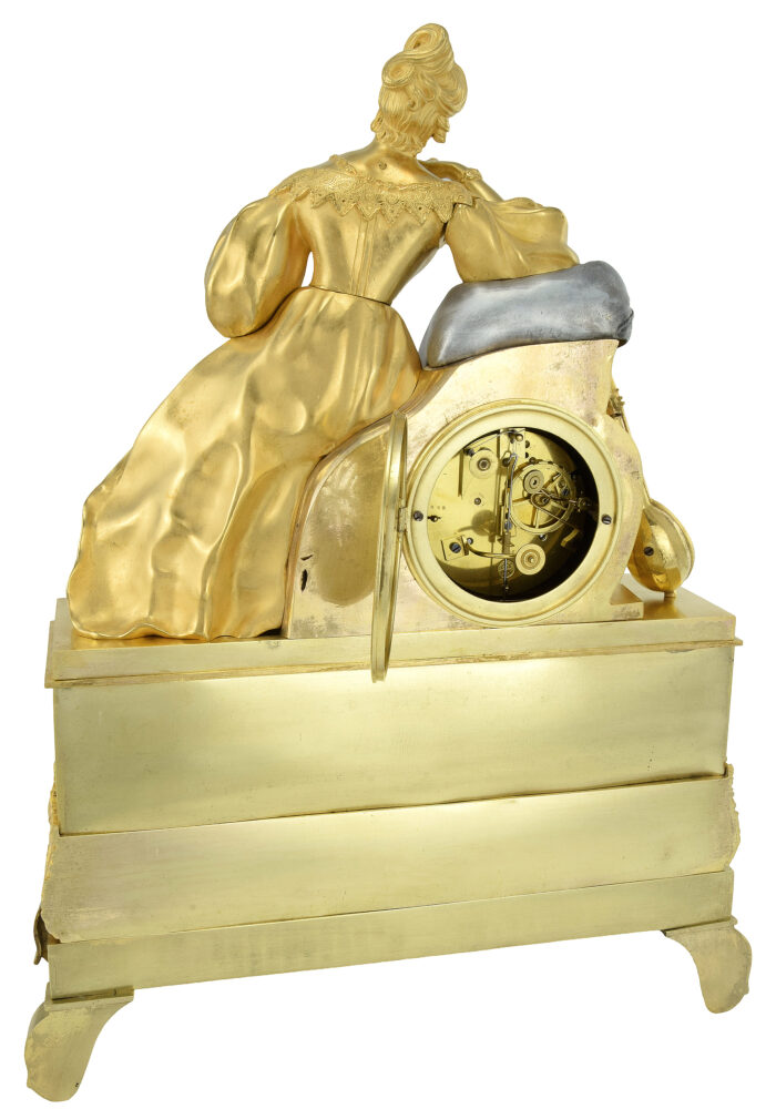 Pendule jeune femme mélancolique – Pons 1827 - Image 10