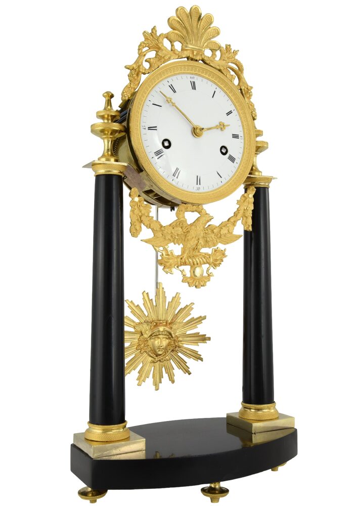 Pendule l'aigle et le grand soleil Empire 1810 – Image 3