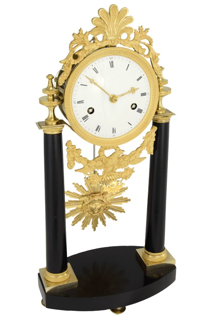 Pendule l'aigle et le grand soleil Empire 1810 – Image 4