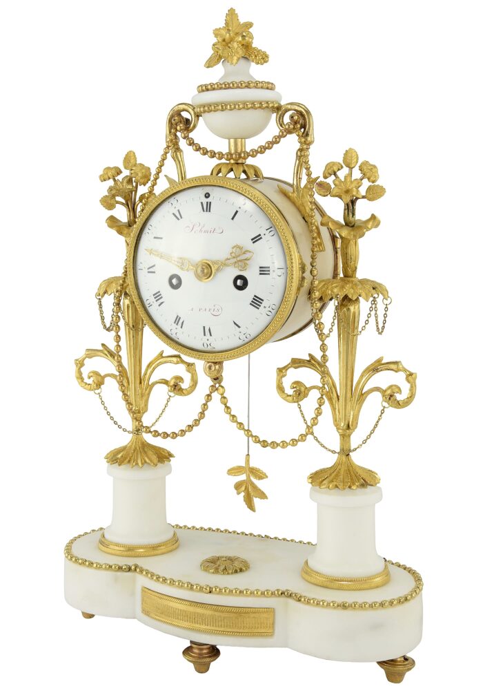 Pendule portique XVIIIème Horloger : SCHIMT 1780 - Image 3