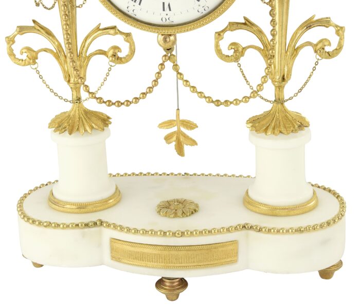 Pendule portique XVIIIème Horloger : SCHIMT 1780 - Image 7