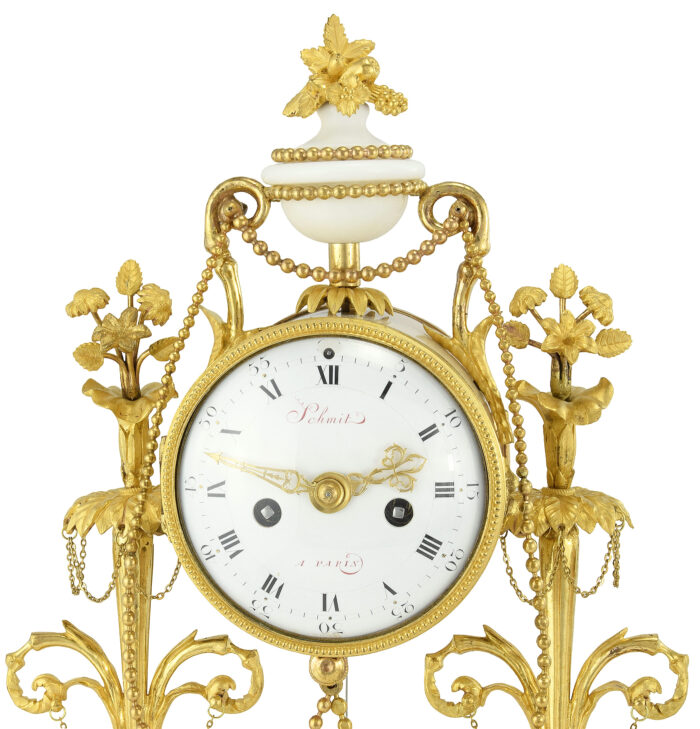 Pendule portique XVIIIème Horloger : SCHIMT 1780 - Image 5
