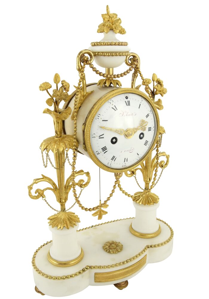 Pendule portique XVIIIème Horloger : SCHIMT 1780 - Image 4