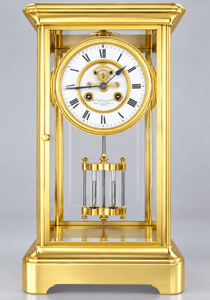 Luxueuse pendule de précision – L. Leroy & Cie N°19010