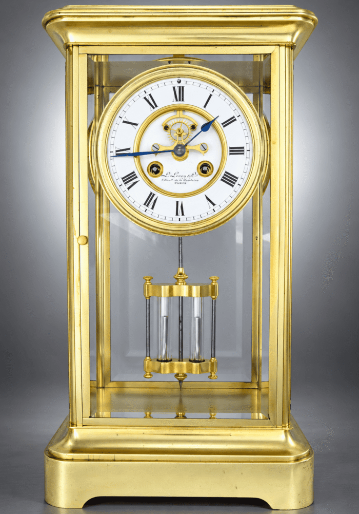 Luxueuse pendule de précision – L. Leroy & Cie N°19010