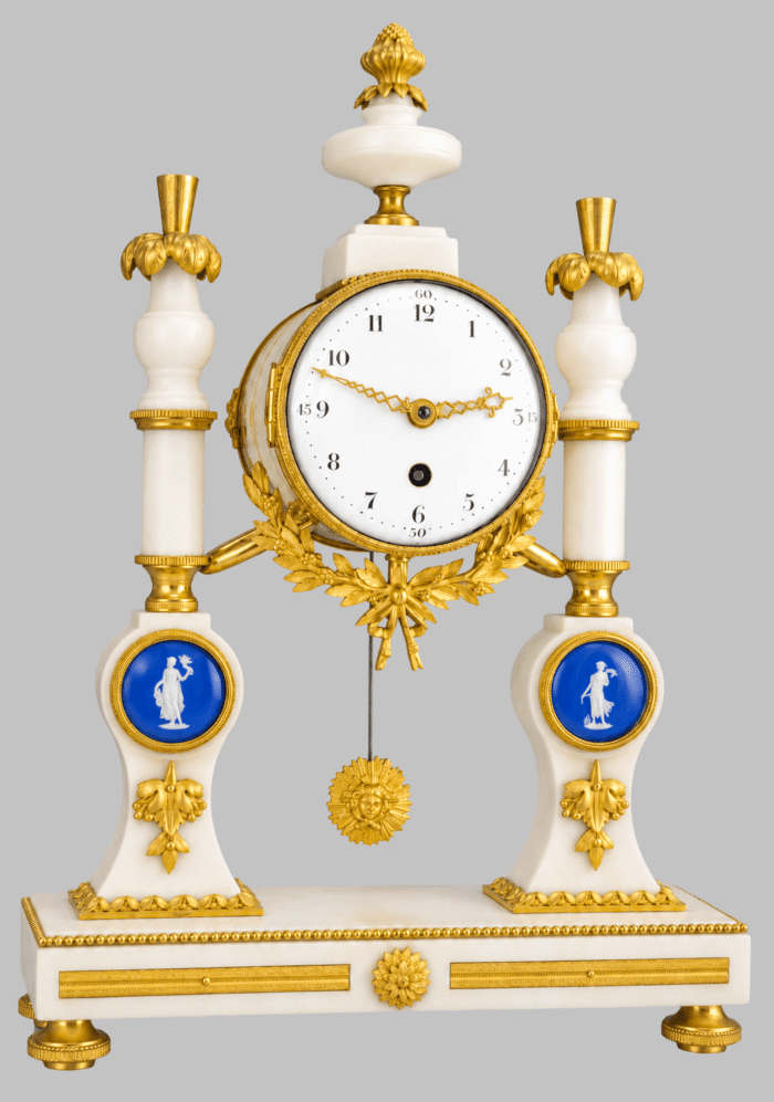 Pendule portique d'époque Louis XVI 1780 XVIIIème
