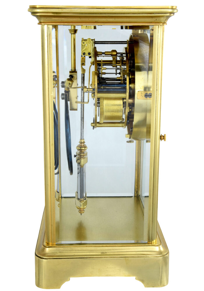 Pendule cage en verre Horloger : Rodanet 1860 – Image 8