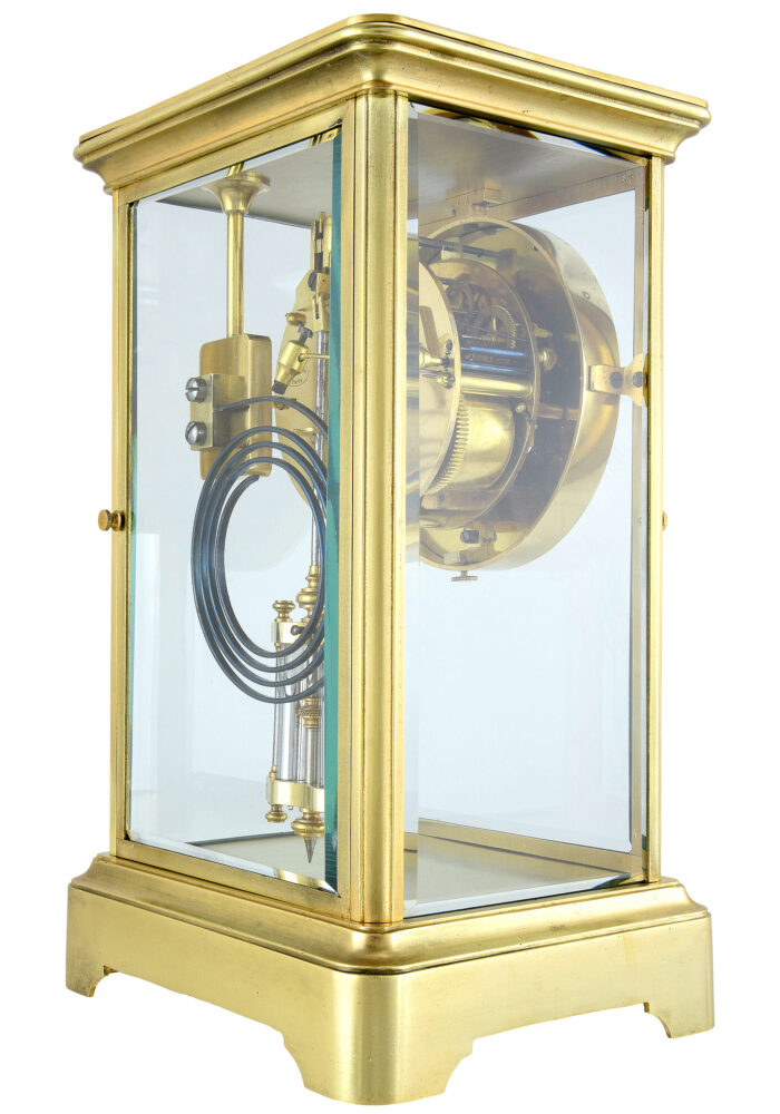 Pendule cage en verre Horloger : Rodanet 1860 – Image 5
