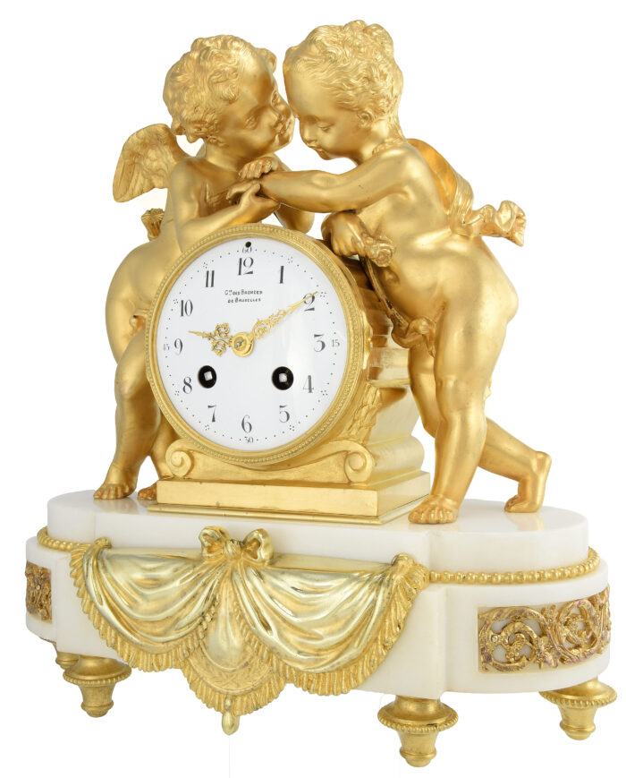 Pendule aux deux Amours - Compagnie des Bronzes – Image 4