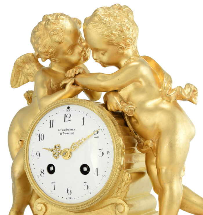 Pendule aux deux Amours - Compagnie des Bronzes – Image 7