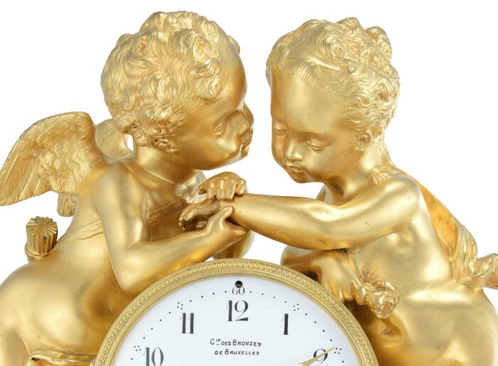 Pendule aux deux Amours - Compagnie des Bronzes – Image 6