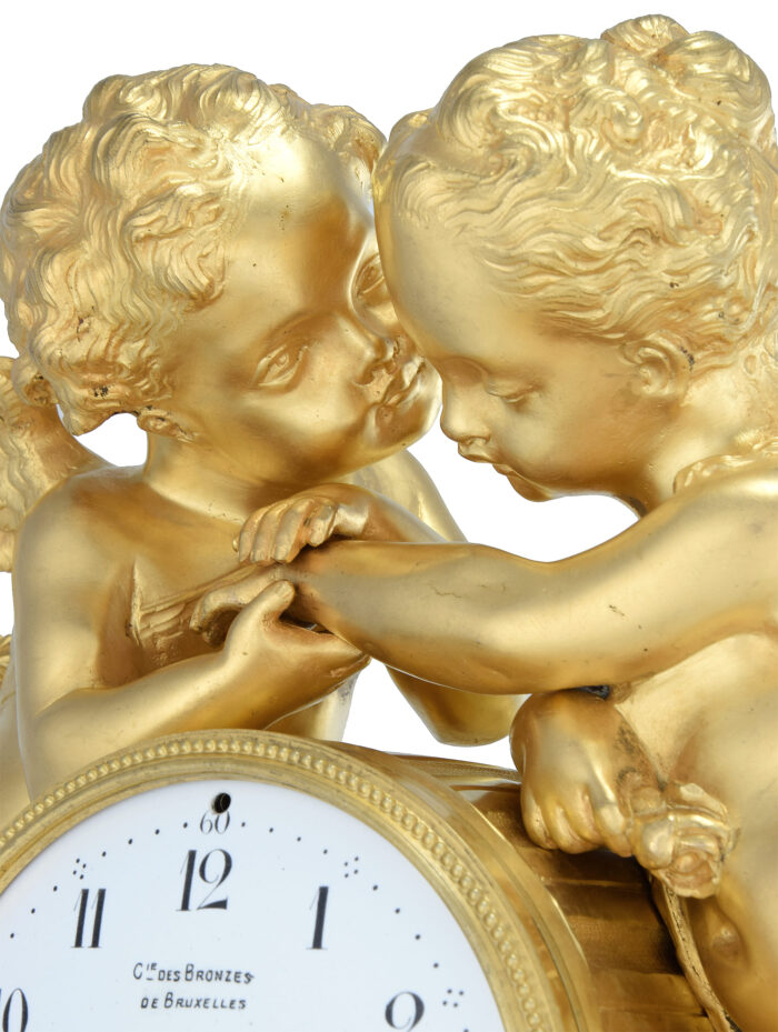 Pendule aux deux Amours - Compagnie des Bronzes – Image 5