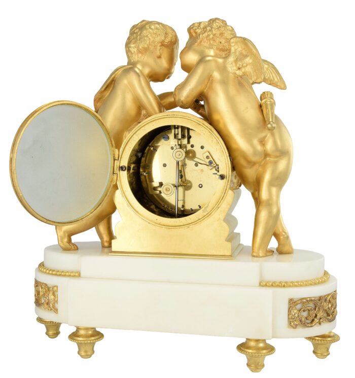 Pendule aux deux Amours - Compagnie des Bronzes – Image 8