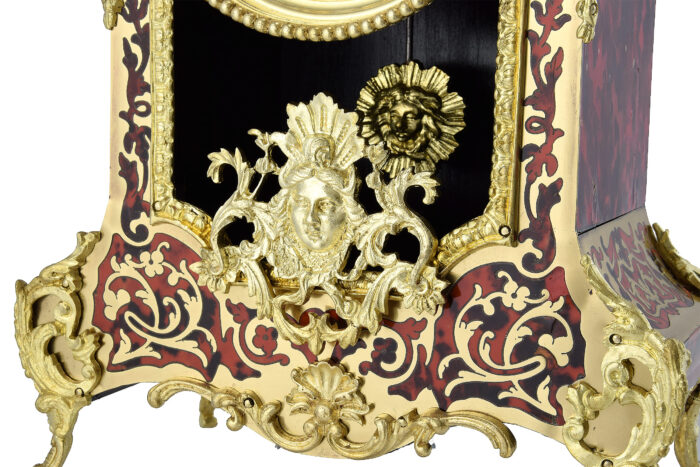 Pendule en écaille style Régence Napoléon III vers 1860 – Image 9