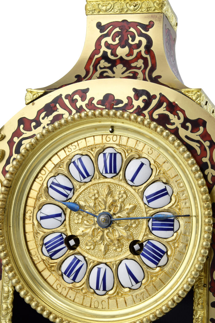 Pendule en écaille style Régence Napoléon III vers 1860 – Image 8