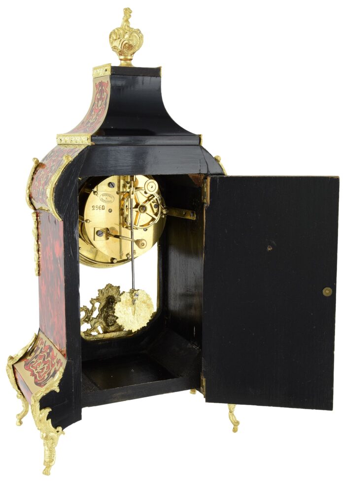 Pendule en écaille style Régence Napoléon III vers 1860 – Image 10