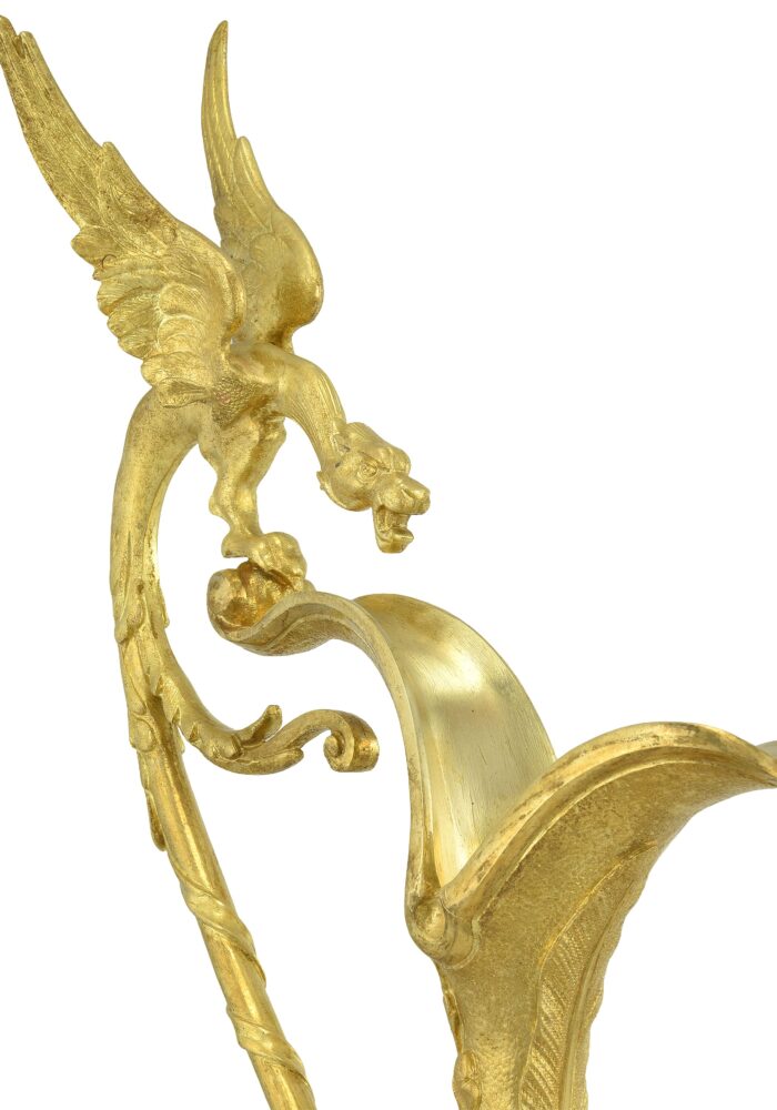 Grande paire d’aiguières 61cm Wedgwood et bronze doré – Image 8