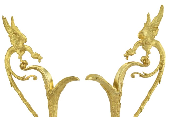 Grande paire d’aiguières 61cm Wedgwood et bronze doré – Image 7