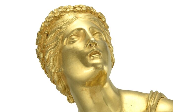 Pendule mythologique « Eurydice et le serpent » Horloger : Cailly 1840 – Image 8
