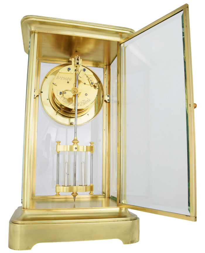 Luxueuse pendule de précision – L. Leroy & Cie N°19010 – Image 10
